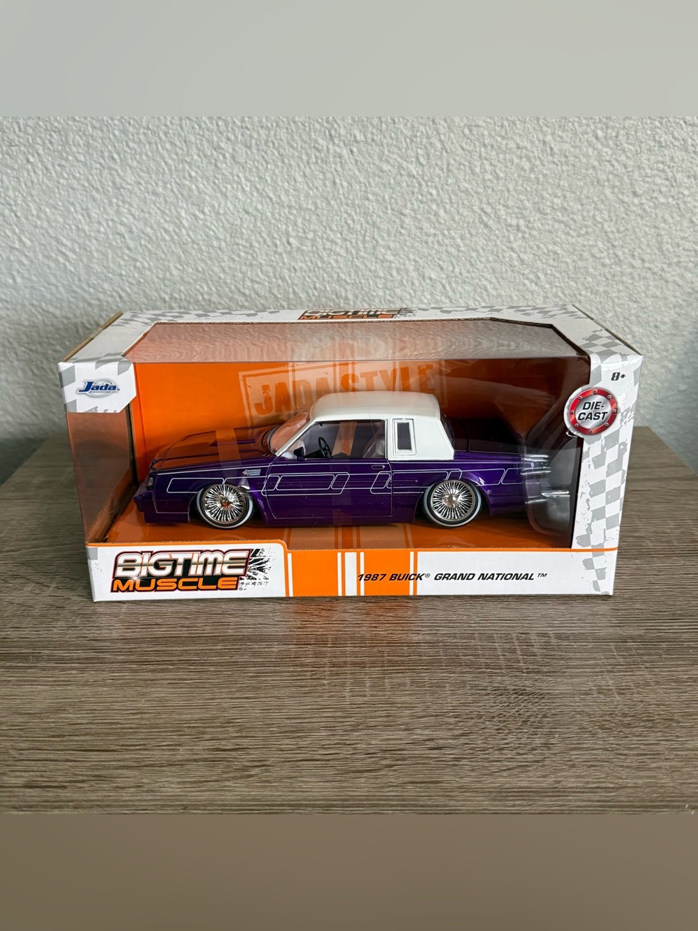 Jada Toys  Bigtime Muscle 1987 Buick Grand National - Candy Purple - New